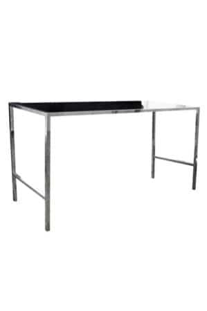 a barcelona long bar table on a white background