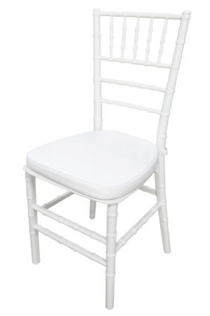 a tiffany chair white on a white background