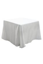 A 3FT Square Linen Table on a white background.