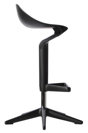 a replica spoon stool on a white background