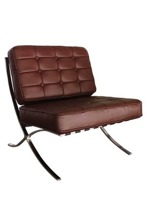 replica barcelona sofa single seater lounge chair by barcelona