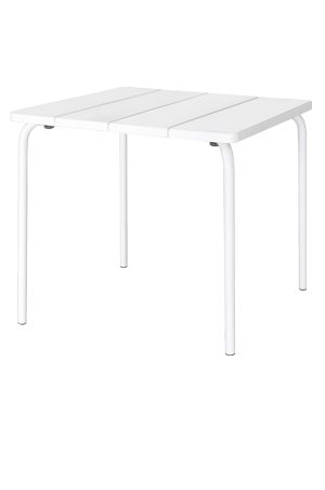 a vad table with a metal frame on a white background
