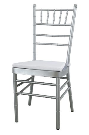 tiffany chair - silver