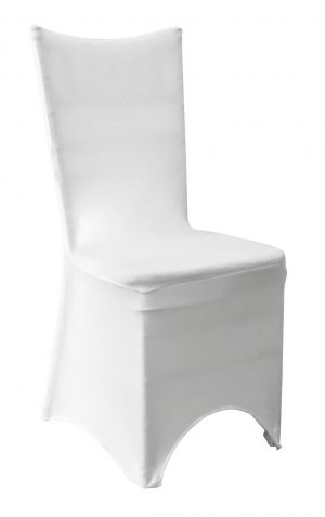 tiffany chair white spandex