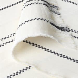 throw in white & scandi pattern