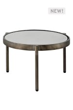 soleil outdoor round coffee table