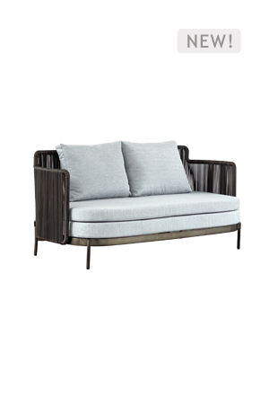 merlin outdoor lounge sofa - double seater