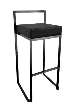 cubo bar stool black black