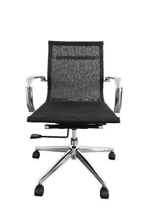 eames mesh executive chair midback black ch5 mmb