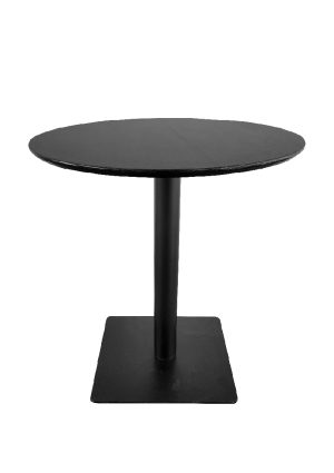 grande table & round top black