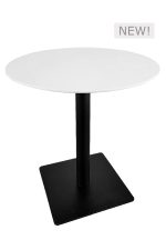 Grande Table & Round Top - White